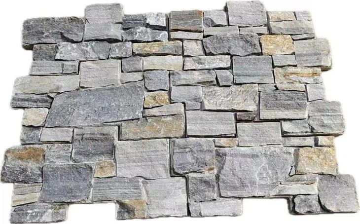 Natural Stone Quartzite Puzzle Shape Wall Panels JRN-040