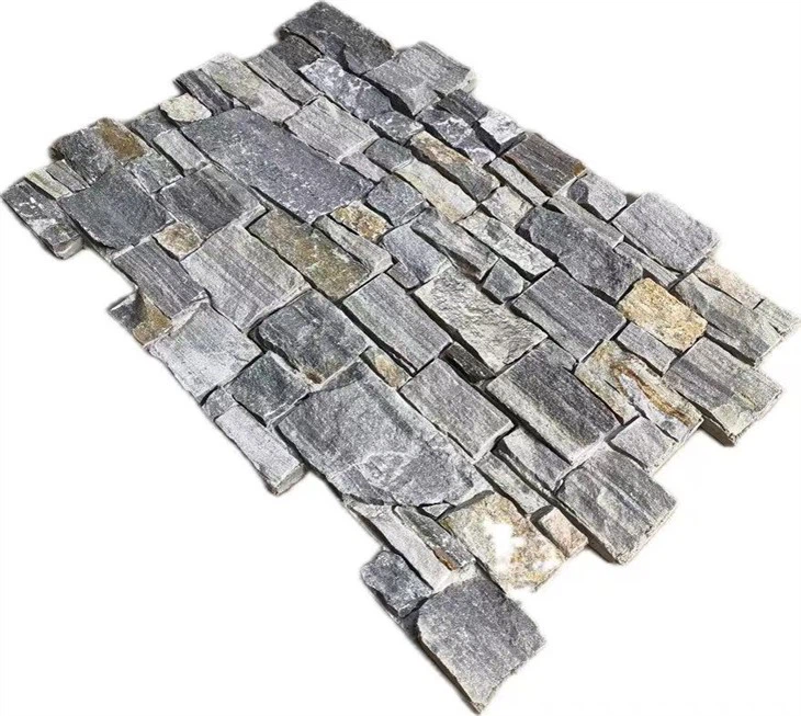 Natural Stone Quartzite Puzzle Shape Wall Panels JRN-040